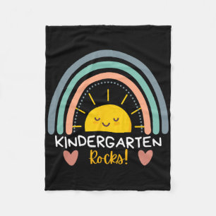 Kleuterschool Rocks Kleuterschool Leraar Team Teru Fleece Deken