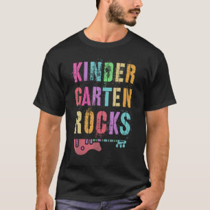 Kleuterschool Rocks Leerkracht Crew Rockstar K T-shirt