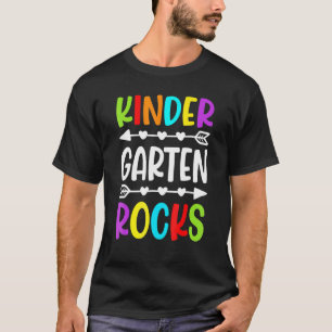 Kleuterschool Rocks Leerkracht Crew Rockstar K T-shirt