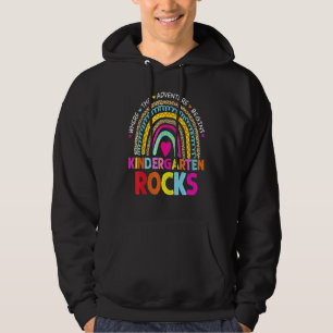 Kleuterschool Rocks Team Kleuterschool Regenbo Hoodie