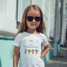 Kleuterschool! Schattig kinder genderneutraal
