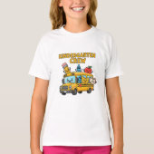 kleuterschool | Schattige terug naar school bus T-shirt (Voorkant)