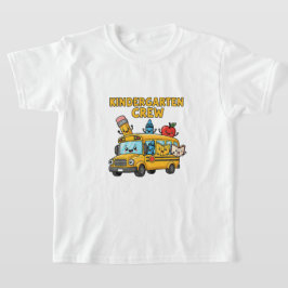 kleuterschool | Schattige terug naar school bus T-shirt