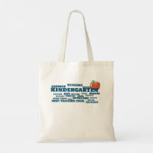 Kleuterschool School Field Trip Teacher Canvas tas (Achterkant)