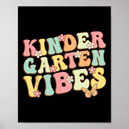 Kleuterschool Sfeer Hallo Kleuterschool Leraar Kin Poster (Voorkant)