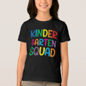 Kleuterschool Squad - Leraar Terug naar school Gif Tri-Blend Shirt (Voorkant)
