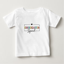 Kleuterschool Squad Terug naar School Rainbow Outf