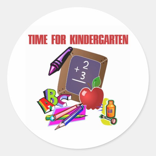 KLEUTERSCHOOL STICKERS (Voorkant)