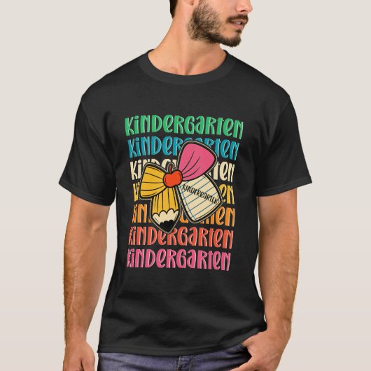 Kleuterschool Terug naar school Coquete Potlood Ko T-shirt (Voorkant)