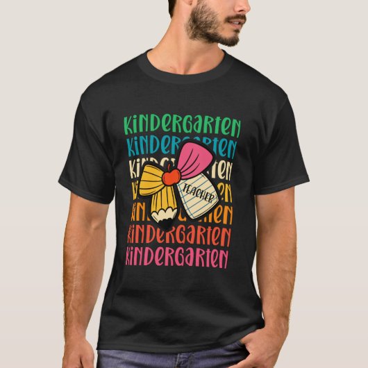 Kleuterschool Terug naar school Coquete Potlood Ko T-shirt (Voorkant)