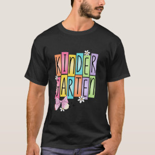 Kleuterschool Terug naar school Coquette Bow voor  T-shirt