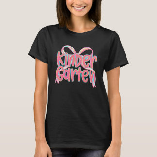Kleuterschool Terug naar school Coquette Lerares M T-shirt