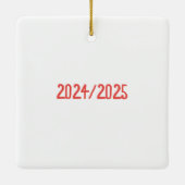 Kleuterschool Terug naar School Gepersonaliseerd Keramisch Ornament (Achterkant)