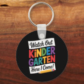 Kleuterschool Terug naar school Grappig Schattig Sleutelhanger (Voorkant)