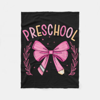 Kleuterschool Terug naar school Pre-k Coquette Ler Fleece Deken