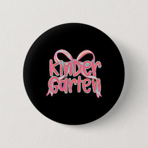 Kleuterschool Terug naar school Schattig meisje Sc Ronde Button 5,7 Cm