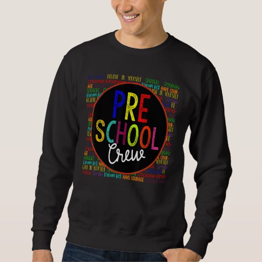 Kleuterschool terug naar school trui (Voorkant)