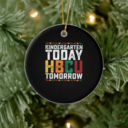 Kleuterschool Vandaag HBCU Morgen Keramisch Ornament (Boom)