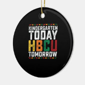 Kleuterschool Vandaag HBCU Morgen Keramisch Ornament (Links)