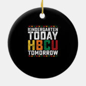 Kleuterschool Vandaag HBCU Morgen Keramisch Ornament (Achterkant)
