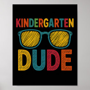Kleuterschool vent Fun eerste dag terug naar schoo Poster