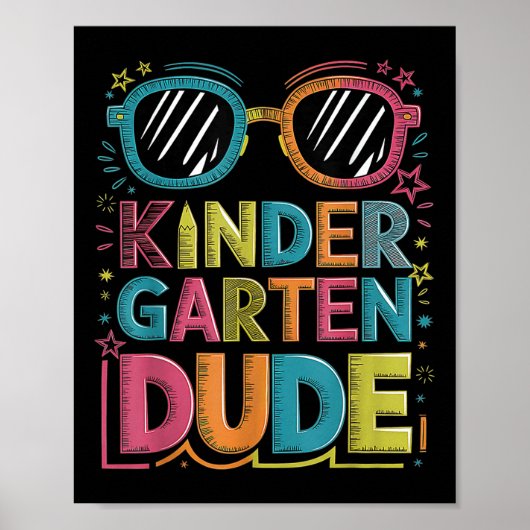 Kleuterschool vent Fun eerste dag terug naar schoo Poster (Voorkant)