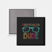 Kleuterschool vent grappige eerste dag terug naar magneet (Voorkant / Achterkant)