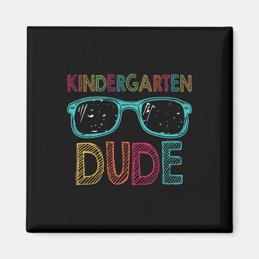 Kleuterschool vent grappige eerste dag terug naar magneet (Voorkant)