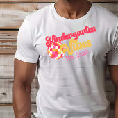 Kleuterschool Vibes Aangepaste naam Tshirt