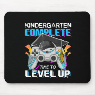 Kleuterschool Voltooi de tijd om videogames op niv Muismat