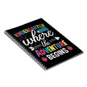 Kleuterschool waar het avontuur begint notitieboek (Rechterzijde)