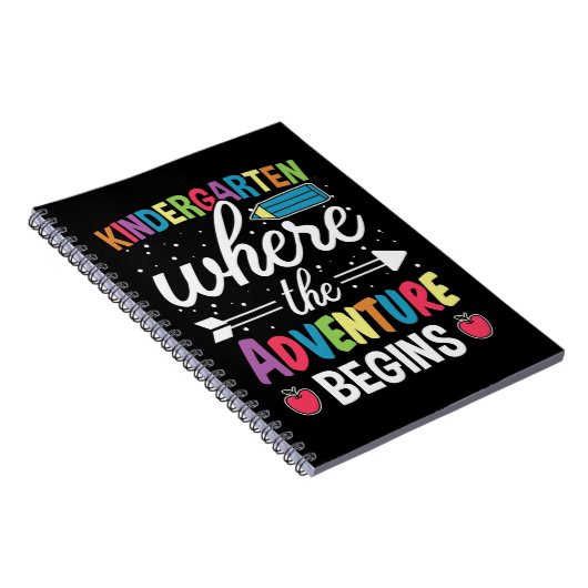 Kleuterschool waar het avontuur begint notitieboek (Rechterzijde)