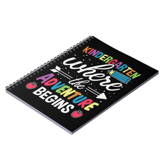 Kleuterschool waar het avontuur begint notitieboek (Linkerzijde)