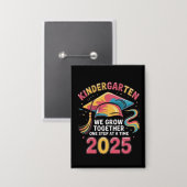 Kleuterschool we groeiden samen Kinder afstudeerde Button (Voorkant / Achterkant)