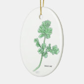 Kleverblad Sierobject Keramisch Ornament (Links)