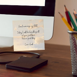 Kleverig Aantekening Vooraf Geschreven Door God Post-it® Notes
