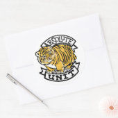 kleverig apparaat ronde sticker (Envelop)