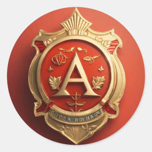 Kleverige situatie ronde sticker (Voorkant)