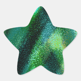 Klexos Dark Green Ster Sticker