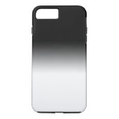Kley COOL-gradiënt zwart-wit Case-Mate iPhone Case (Achterkant)