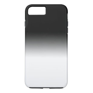 Kley COOL-gradiënt zwart-wit Case-Mate iPhone Case