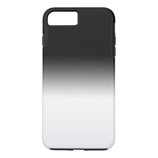 Kley COOL-gradiënt zwart-wit Case-Mate iPhone Case (Achterkant)