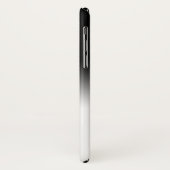 Kley COOL gradiënt zwart-wit gepersonaliseerd Case-Mate iPhone Case (Achterkant/links)