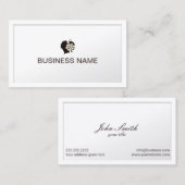 Kley White Border Grapes Winery Visitekaartje (Voorkant / Achterkant)