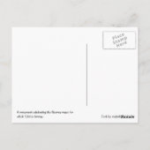 Klezmer Monument - Tzfat, Israël Briefkaart (Achterkant)