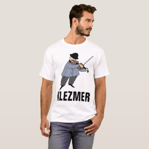 KLEZMER MUSIC, Joodse T-shirts, Violist T-shirt