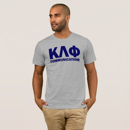 KLF Communicatie T-shirt (Voorkant volledig)