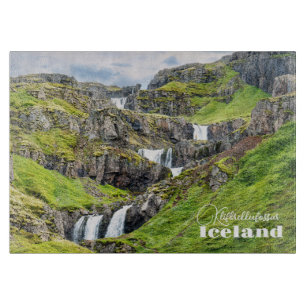 Klifbrekkufossar, IJsland Snijplank