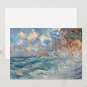 Kliffen bij Etretat | Lilla Cabot Perry (Voorkant / Achterkant)