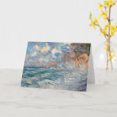 Kliffen bij Etretat | Lilla Cabot Perry Kaart (Gele Bloem)